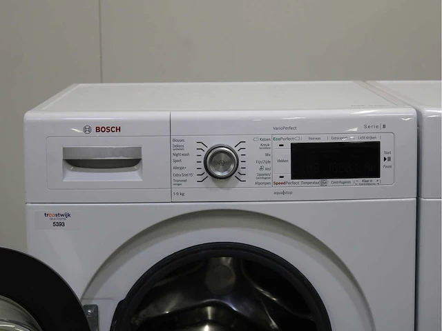 Bosch serie|8 varioperfect wasmachine & bosch homeprofessional selfcleaning condenser wasdroger - afbeelding 3 van  8