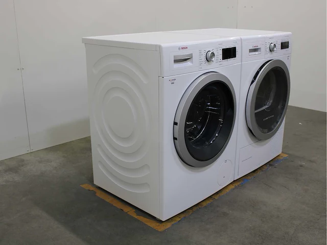 Bosch serie|8 varioperfect wasmachine & bosch homeprofessional selfcleaning condenser wasdroger - afbeelding 4 van  8