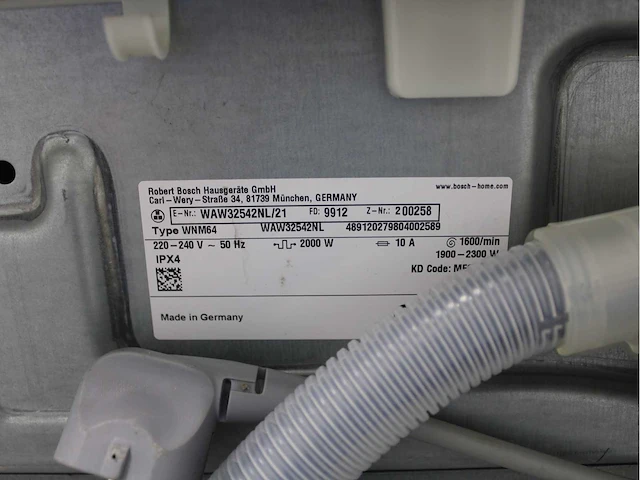 Bosch serie|8 varioperfect wasmachine & bosch homeprofessional selfcleaning condenser wasdroger - afbeelding 5 van  8