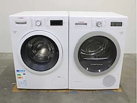 Bosch serie|8 varioperfect wasmachine & bosch homeprofessional selfcleaning condenser wasdroger - afbeelding 1 van  8