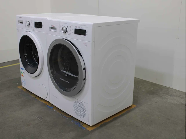 Bosch serie|8 varioperfect wasmachine & bosch homeprofessional selfcleaning condenser wasdroger - afbeelding 7 van  8