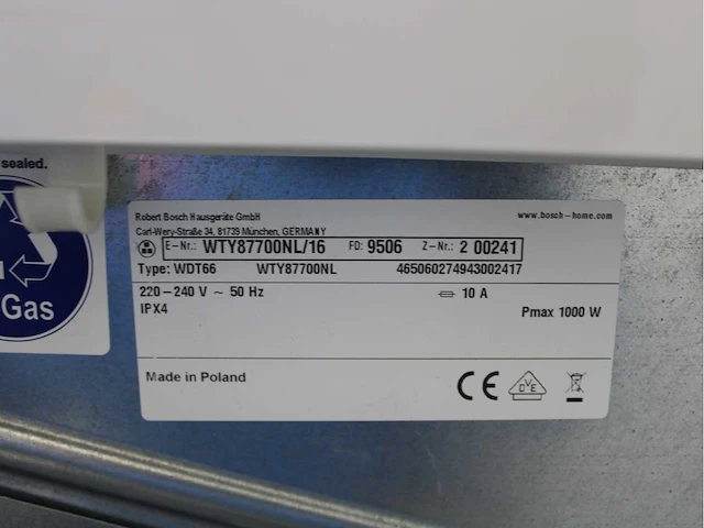 Bosch serie|8 varioperfect wasmachine & bosch homeprofessional selfcleaning condenser wasdroger - afbeelding 8 van  8