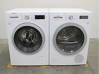 Bosch serie|8 varioperfect wasmachine & bosch homeprofessional selfcleaning condenser wasdroger - afbeelding 1 van  8