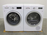 Bosch serie|8 varioperfect wasmachine & bosch homeprofessional selfcleaning condenser wasdroger - afbeelding 1 van  8