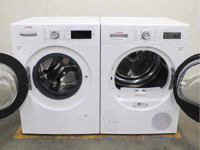 Bosch serie|8 varioperfect wasmachine & bosch homeprofessional selfcleaning condenser wasdroger - afbeelding 2 van  8