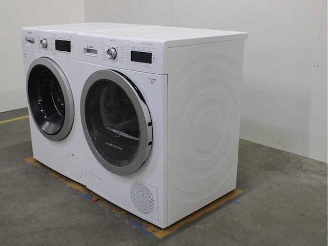 Bosch serie|8 varioperfect wasmachine & bosch homeprofessional selfcleaning condenser wasdroger - afbeelding 7 van  8