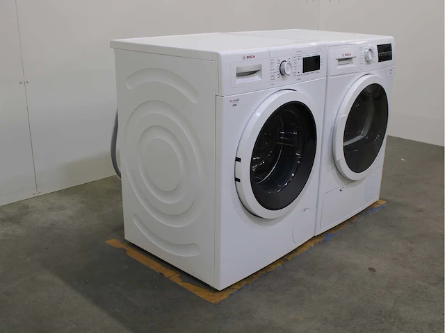 Bosch serie|8 varioperfect wasmachine & bosch serie|6 wasdroger - afbeelding 4 van  8