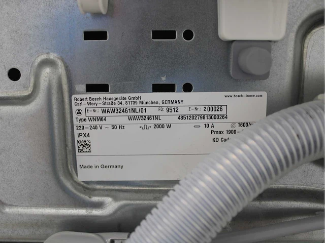 Bosch serie|8 varioperfect wasmachine & bosch serie|6 wasdroger - afbeelding 5 van  8