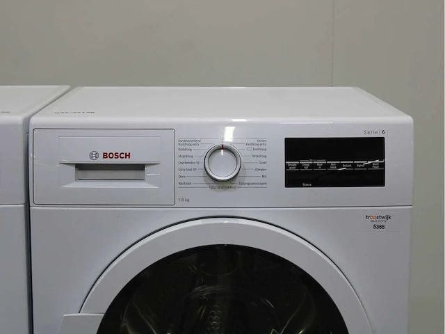 Bosch serie|8 varioperfect wasmachine & bosch serie|6 wasdroger - afbeelding 6 van  8