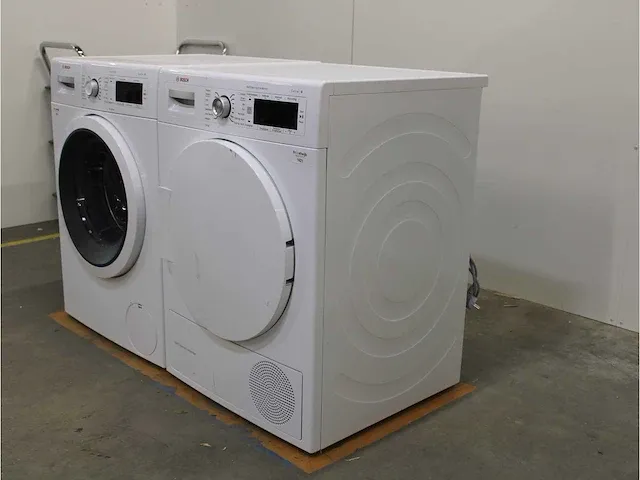 Bosch serie|8 varioperfect wasmachine & bosch serie|8 selfcleaning condenser droger - afbeelding 7 van  8