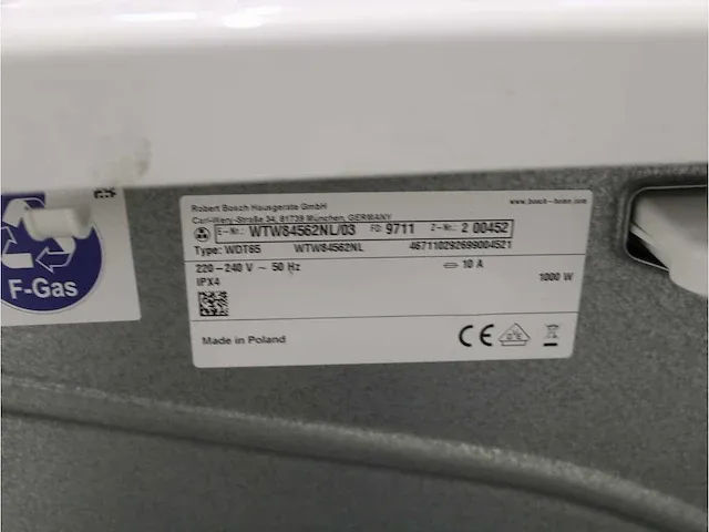 Bosch serie|8 varioperfect wasmachine & bosch serie|8 selfcleaning condenser droger - afbeelding 8 van  8