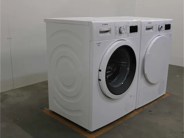 Bosch serie|8 varioperfect wasmachine & bosch serie|8 selfcleaning condenser droger - afbeelding 4 van  8