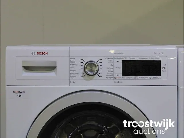 Bosch serie|8 varioperfect wasmachine & bosch serie|8 selfcleaning condenser droger - afbeelding 3 van  8