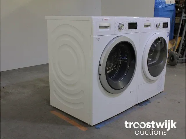 Bosch serie|8 varioperfect wasmachine & bosch serie|8 selfcleaning condenser droger - afbeelding 4 van  8