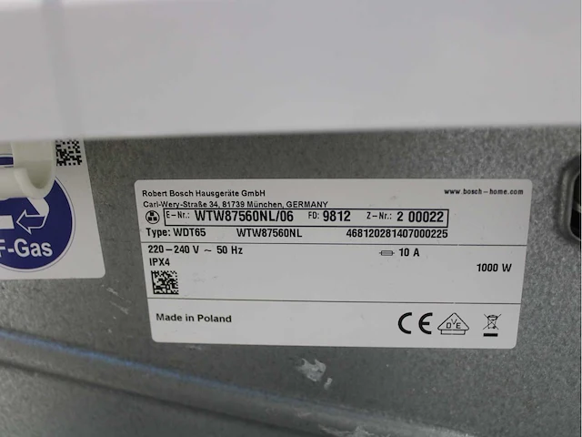 Bosch serie|8 varioperfect wasmachine & bosch serie|8 selfcleaning condenser wasdroger - afbeelding 8 van  8