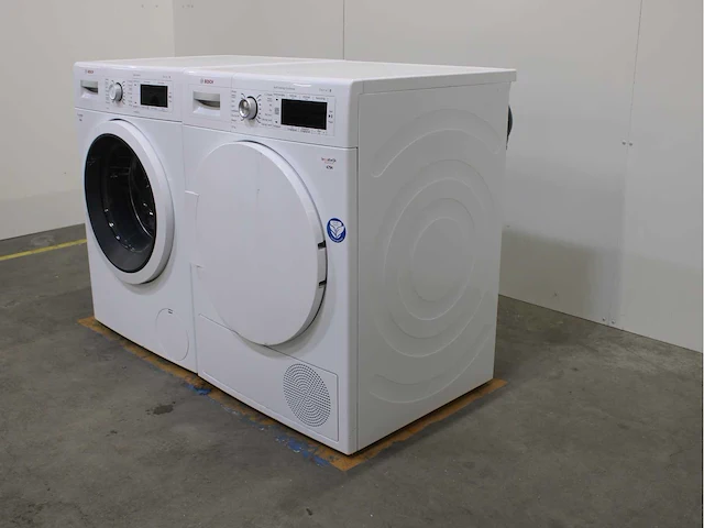 Bosch serie|8 varioperfect wasmachine & bosch serie|8 selfcleaning condenser wasdroger - afbeelding 7 van  8