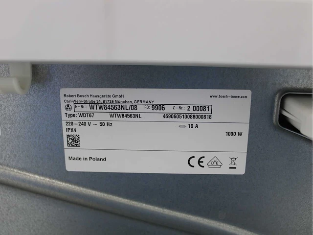 Bosch serie|8 varioperfect wasmachine & bosch serie|8 selfcleaning condenser wasdroger - afbeelding 8 van  8