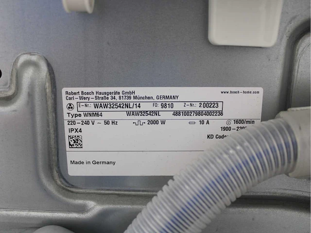 Bosch serie|8 varioperfect wasmachine & bosch serie|8 selfcleaning condenser wasdroger - afbeelding 5 van  8