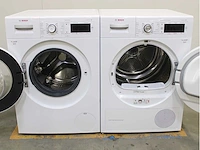 Bosch serie|8 varioperfect wasmachine & bosch serie|8 selfcleaning condenser wasdroger - afbeelding 2 van  8