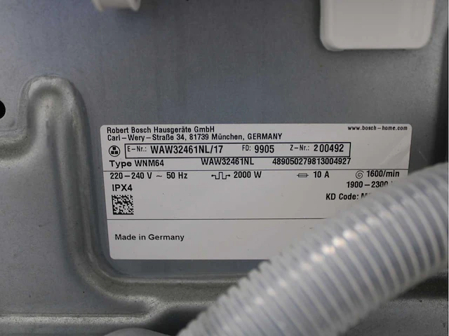 Bosch serie|8 varioperfect wasmachine & bosch serie|8 selfcleaning condenser wasdroger - afbeelding 5 van  8