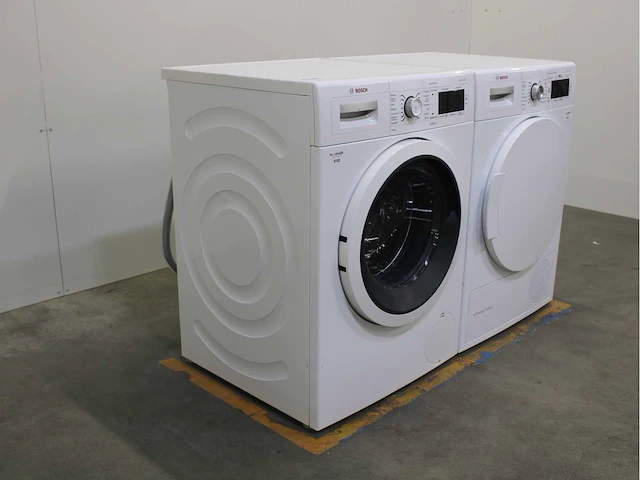 Bosch serie|8 varioperfect wasmachine & bosch serie|8 selfcleaning condenser wasdroger - afbeelding 4 van  8