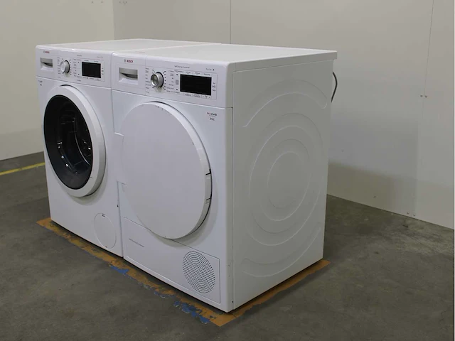 Bosch serie|8 varioperfect wasmachine & bosch serie|8 selfcleaning condenser wasdroger - afbeelding 7 van  8