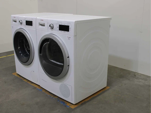 Bosch serie|8 varioperfect wasmachine & bosch serie|8 selfcleaning condenser wasdroger - afbeelding 7 van  8