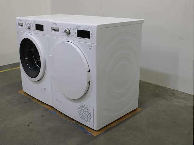 Bosch serie|8 varioperfect wasmachine & bosch serie|8 selfcleaning condenser wasdroger - afbeelding 7 van  8