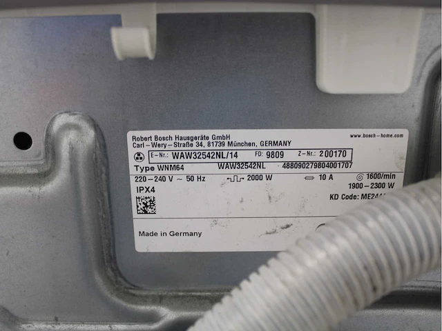 Bosch serie|8 varioperfect wasmachine & bosch serie|8 selfcleaning condenser wasdroger - afbeelding 5 van  8