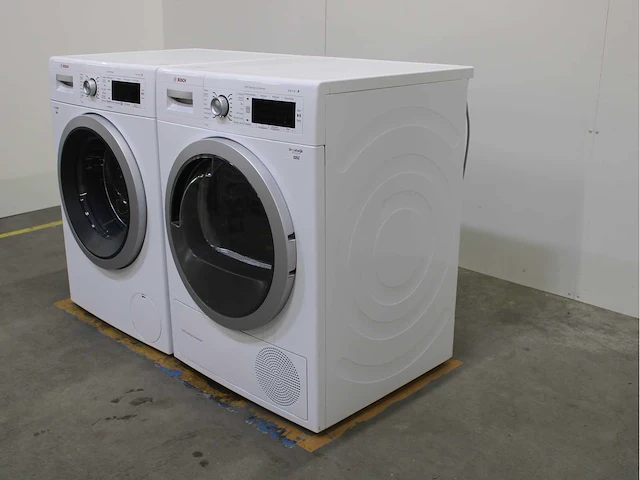 Bosch serie|8 varioperfect wasmachine & bosch serie|8 selfcleaning condenser wasdroger - afbeelding 7 van  8