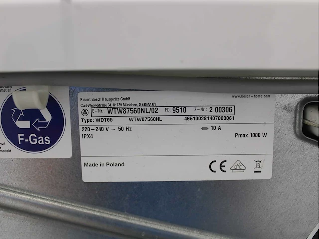 Bosch serie|8 varioperfect wasmachine & bosch serie|8 selfcleaning condenser wasdroger - afbeelding 8 van  8