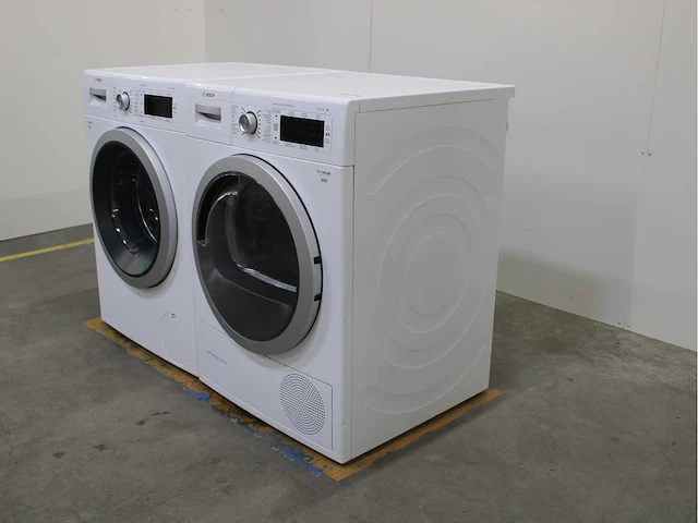 Bosch serie|8 varioperfect wasmachine & bosch serie|8 selfcleaning condenser wasdroger - afbeelding 7 van  8