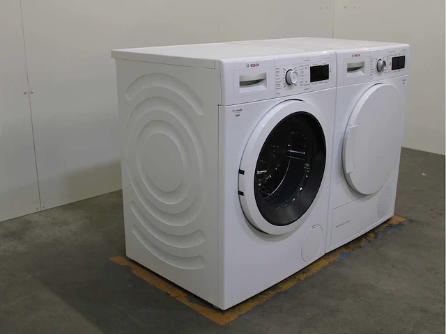Bosch serie|8 varioperfect wasmachine & bosch serie|8 selfcleaning condenser wasdroger - afbeelding 4 van  8