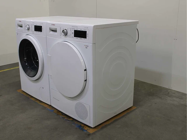 Bosch serie|8 varioperfect wasmachine & bosch serie|8 selfcleaning condenser wasdroger - afbeelding 7 van  8