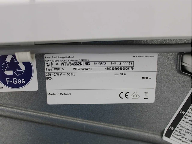 Bosch serie|8 varioperfect wasmachine & bosch serie|8 selfcleaning condenser wasdroger - afbeelding 8 van  8