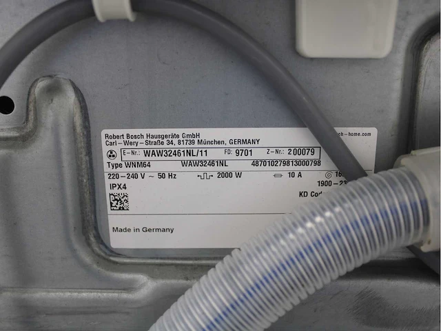 Bosch serie|8 varioperfect wasmachine & bosch serie|8 selfcleaning condenser wasdroger - afbeelding 5 van  8