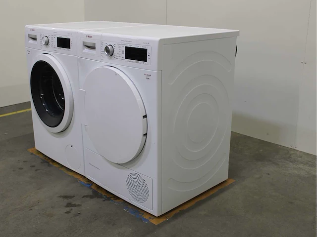Bosch serie|8 varioperfect wasmachine & bosch serie|8 selfcleaning condenser wasdroger - afbeelding 7 van  8