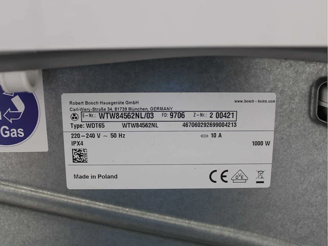 Bosch serie|8 varioperfect wasmachine & bosch serie|8 selfcleaning condenser wasdroger - afbeelding 8 van  8