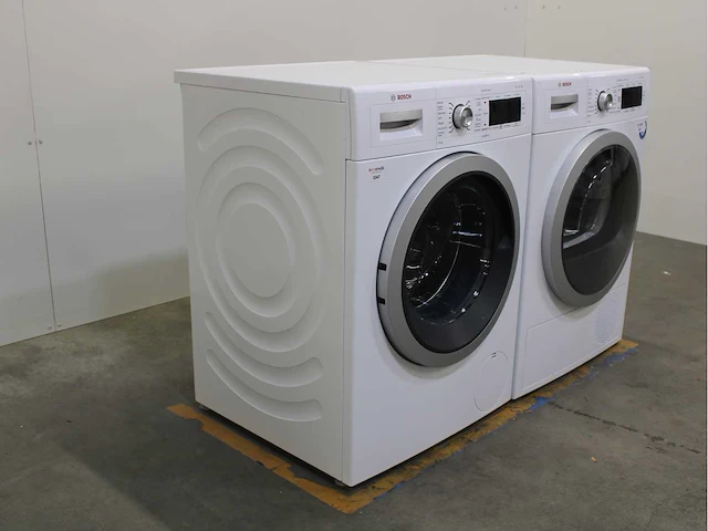 Bosch serie|8 varioperfect wasmachine & bosch serie|8 selfcleaning condenser wasdroger - afbeelding 4 van  8