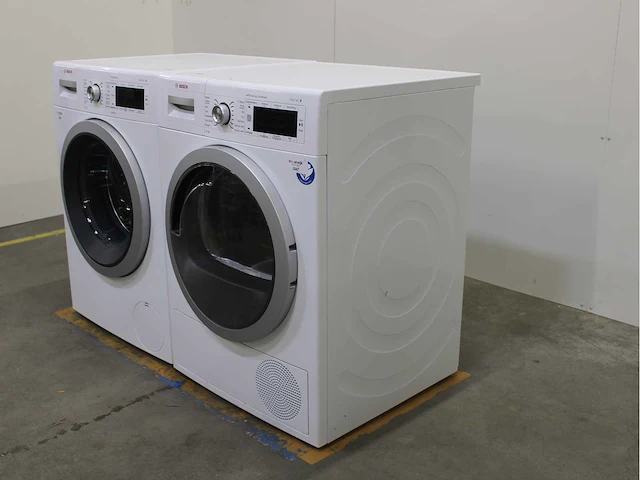 Bosch serie|8 varioperfect wasmachine & bosch serie|8 selfcleaning condenser wasdroger - afbeelding 7 van  8