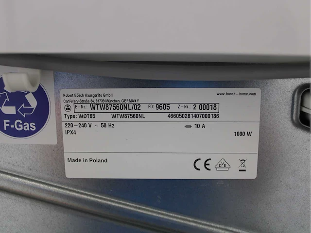 Bosch serie|8 varioperfect wasmachine & bosch serie|8 selfcleaning condenser wasdroger - afbeelding 8 van  8