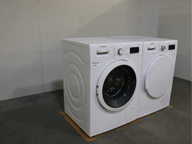 Bosch serie|8 varioperfect wasmachine & bosch serie|8 selfcleaning condenser wasdroger - afbeelding 5 van  8