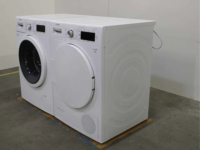 Bosch serie|8 varioperfect wasmachine & bosch serie|8 selfcleaning condenser wasdroger - afbeelding 7 van  8