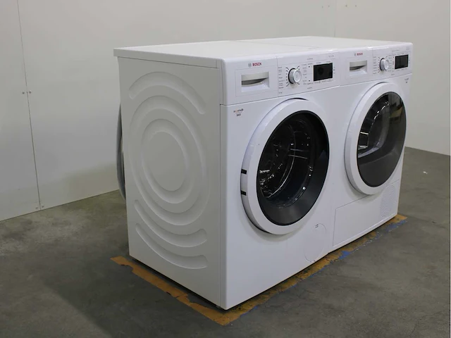 Bosch serie|8 varioperfect wasmachine & bosch serie|8 selfcleaning condenser wasdroger - afbeelding 4 van  8