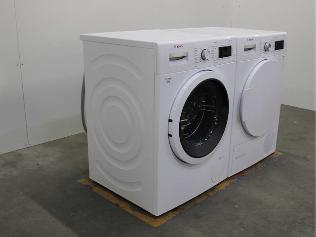Bosch serie|8 varioperfect wasmachine & bosch serie|8 selfcleaning condenser wasdroger - afbeelding 3 van  7