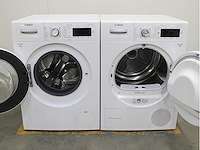 Bosch serie|8 varioperfect wasmachine & bosch serie|8 selfcleaning condenser wasdroger - afbeelding 2 van  8