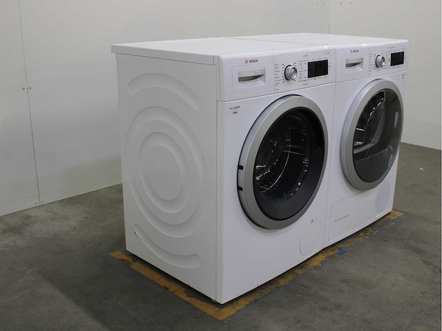 Bosch serie|8 varioperfect wasmachine & bosch serie|8 selfcleaning condenser wasdroger - afbeelding 4 van  8