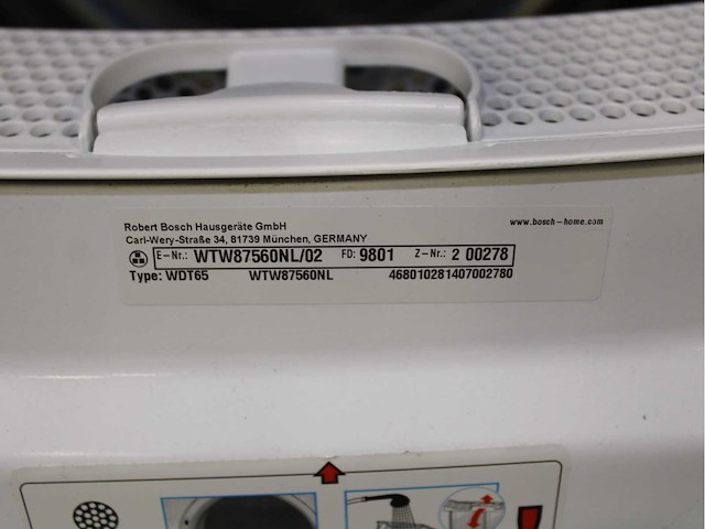 Bosch serie|8 varioperfect wasmachine & bosch serie|8 selfcleaning condenser wasdroger - afbeelding 8 van  8