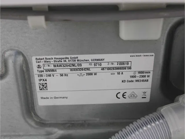 Bosch serie|8 varioperfect wasmachine - afbeelding 5 van  6