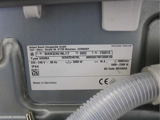 Bosch serie|8 varioperfect wasmachines & bosch homeprofessional selfcleaning condenser a++ wasdrogers - afbeelding 5 van  8
